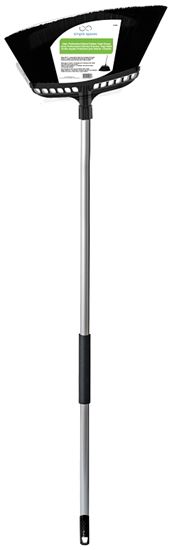 Simple Spaces 2032 Angle Broom, 11 in Sweep Face, Polypropylene Bristle, Steel Handle