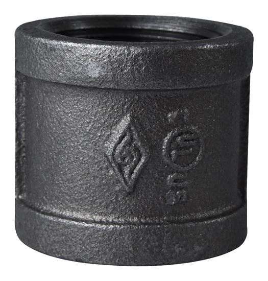 ProSource B220 32 Pipe Coupling, 1-1/4 in, FIP, Steel, SCH 40 Schedule, 300 psi Pressure