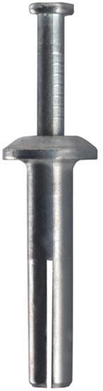 Cobra Anchors 383V Drive Nail-In Anchor, 1/4 in Dia, 1 in L, Die-Cast Zinc