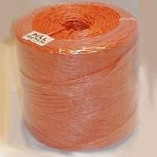 Tytan PBT20130TONBC/CTC Baler Twine, 20,000 ft L, 130 lb Working Load, Polypropylene, Orange