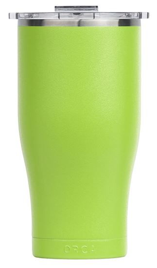 Orca Chaser Series ORCCHA27LM/CL Tumbler, 27 oz, Stainless Steel, Clear/Lime