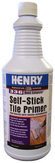 Henry 336 Series 12054 Floor Primer and Latex Liquid Additive, 1 qt, Milky White, Liquid, Pack of 12