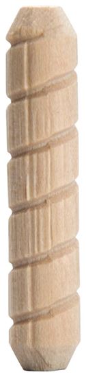 Waddell 778-CS Dowel Pin, 1/2 in Dia, 2 in L, Hardwood