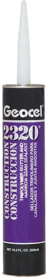 Geocel 2321 Series GC67102 Gutter and Narrow Seam Sealant, Aluminum Gray, Liquid, 10.3 oz Cartridge, Pack of 24