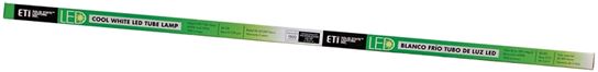 ETI T8BP-4-12-840-MV-DE LED Tube Light Bulb, Linear, T8 Lamp, G13 Lamp Base, Frosted, White Light, 4000 K Color Temp, Pack of 25