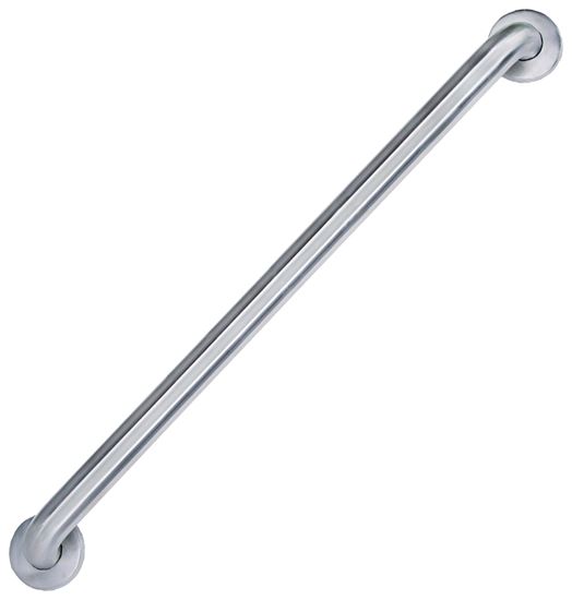 Boston Harbor SG01-01&0130 Grab Bar, 30 in L Bar, Stainless Steel, Wall Mounted Mounting