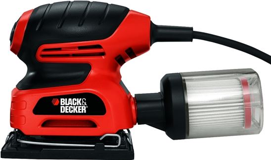 Black+Decker BDEQS300/QS900 Orbit Sander with Paddle Switch Actuation, 2 A