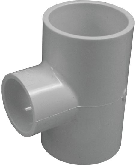 IPEX 035808 Reducing Tee, 2 x 2 x 1 in, Socket x Socket x Socket, PVC, SCH 40 Schedule