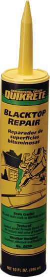 Quikrete 8630-10 Repair Tube, Paste, Gray/Beige/Black, Ether, Ammonia, 10 oz Caulking Tube, Pack of 12
