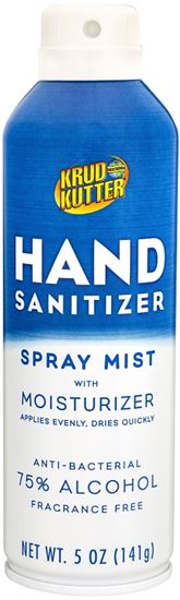 Krud Kutter 365301 Hand Sanitizer, Alcohol-Like, Colorless, 5 oz, Aerosol Can