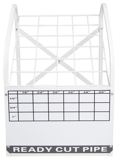 ProSource ST001 Pipe Nipple Display Rack, 20 in OAW, 27-1/2 in OAH