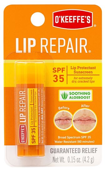 O'Keeffe's K0900002 SPF 35 Lip Repair Balm, 0.15 oz, Stick