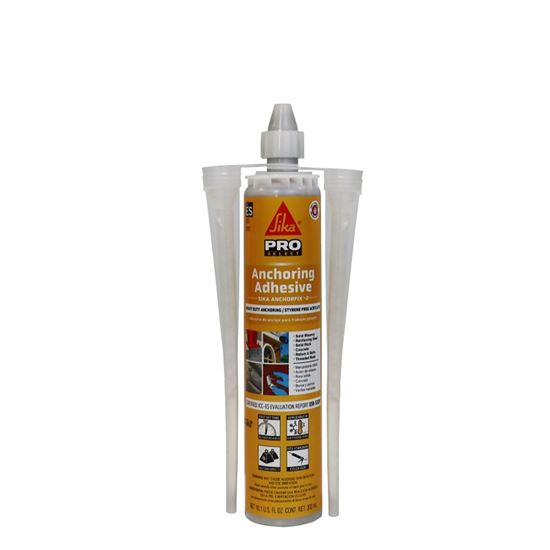 Sika AnchorFix-2 Series 112718 Anchoring Adhesive, 10.1 oz, Cartridge