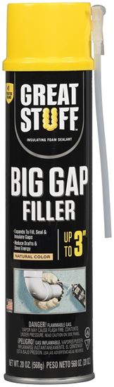 Great Stuff 157913 Triple Expanding Foam Sealant, Yellow, 20 oz, Can