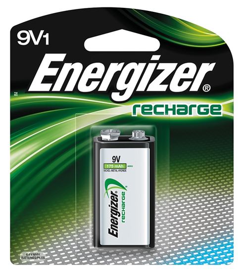 Energizer NH22NBP Battery, 1.2 V Battery, 175 mAh, Nickel-Metal Hydride, Rechargeable, Green/Silver