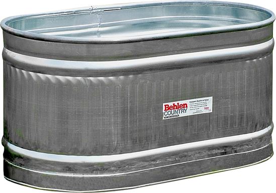 Behlen Country 50130028 Farm Stock Tank, Round, 103 gal Capacity, Steel, Galvanized