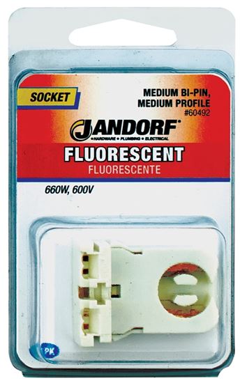 Jandorf 60492 Lamp Socket, 600 V, 660 W