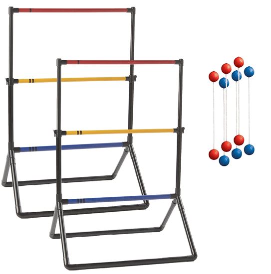 Franklin Sports 53100 Starter Ladderball Set, PVC, Blue/Red