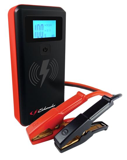 Schumacher SL1452 Jump Starter/Power Pack, 12 VDC, 2000 A, Lithium-Ion Battery