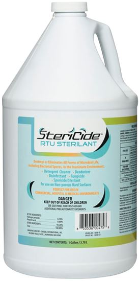 SteriCide 774670 RTU Sterilant, 1 gal, Liquid