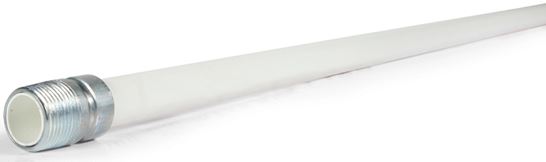 Camco USA 10862 Bilingual Run-Off Tube, Thermoplastic Polypropylene