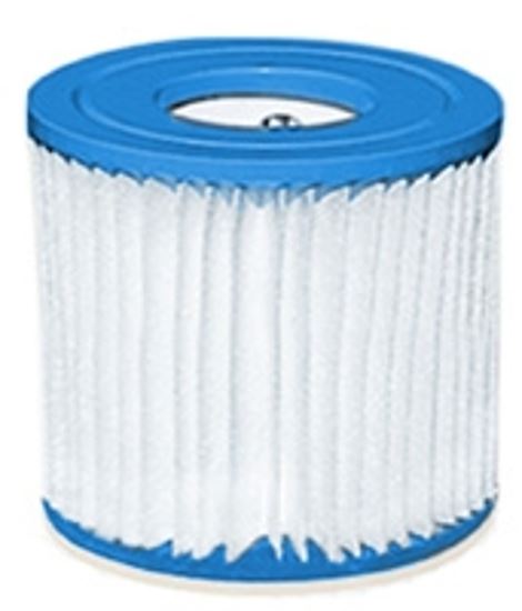 INTEX 29007E Type H Filter Cartridge, Dacron Filter Media, Plastic Housing Material