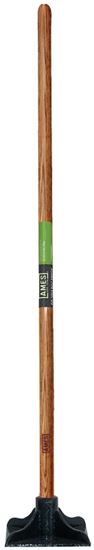 Ames 2233400 Tamper, 8 in L Blade, 8 in W Blade, Steel Blade, Hardwood Handle