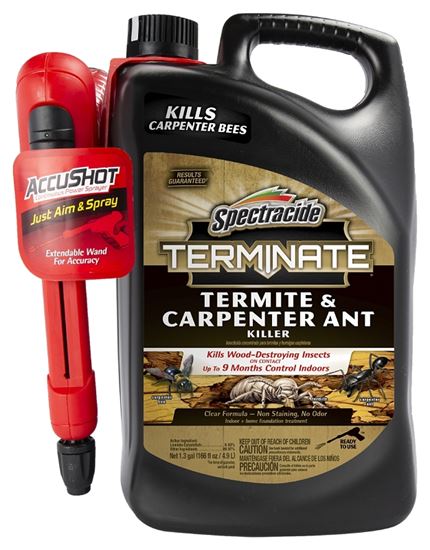 Spectracide HG-96375 Termite and Carpenter Ant Killer, Liquid, Spray Application, 1.33 gal Can