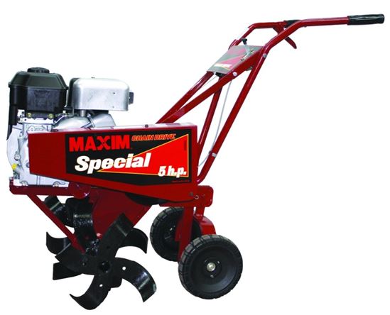 Maxim MS MS50B Tiller, Gasoline, 163 cc Engine Displacement, 750 Series Engine, 26 in Max Tilling W