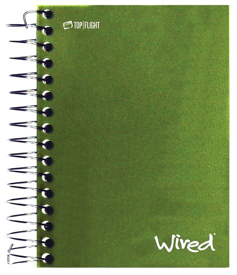 Top Flight 300 Series 4511478 Narrow Rule Notebook, Micro-Perforated Sheet, 180-Sheet, Wirebound Binding, Pack of 12