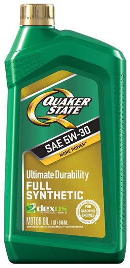 Quaker State 550046169/36717 Motor Oil, 5W-30, 1 qt, Pack of 6