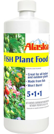 Alaska 100099247 Fish Fertilizer, 32 oz Bottle, Liquid, 5-1-1 N-P-K Ratio