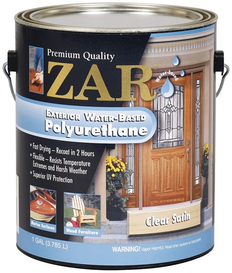 ZAR 32713 Polyurethane, Liquid, Amber, 1 gal, Can, Pack of 2