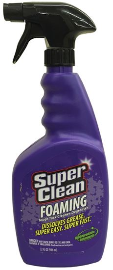 Superclean 301032 Cleaner and Degreaser, 32 oz Bottle, Liquid, Citrus, Pack of 6