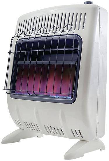 Mr. Heater F299731 Vent-Free Blue Flame Gas Heater, Natural Gas, 30000 Btu, 750 sq-ft Heating Area