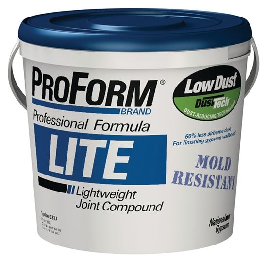 Proform JT0107 Joint Compound, Paste, Gray, 1 gal, Pack of 4