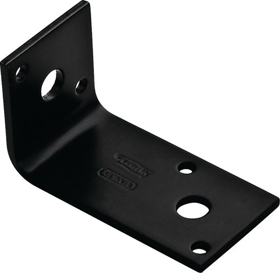 National Hardware 1153BC Series N351-481 Corner Brace, 2.94 in L, 1-1/2 in W, 1.67 in H, Steel, Powder-Coated