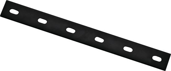 National Hardware N351-457 Mending Plate, 14 in L, 1-1/2 in W, 5/16 Gauge, Steel, Powder-Coated, Carriage Bolt Mounting