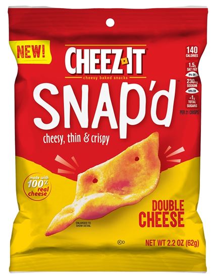 Cheez-It 24100114221 Crackers, Double Cheese, Pack of 6