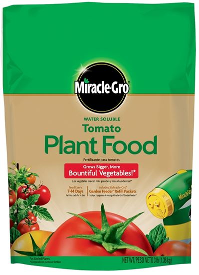 Miracle-Gro 1000441 Plant Food, 3 lb Box, Solid, 18-18-21 N-P-K Ratio