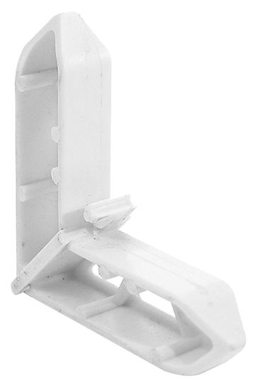 Prime-Line PL 15766 Screen Frame Corner, Plastic, Cream, For: Pella Screen Frames