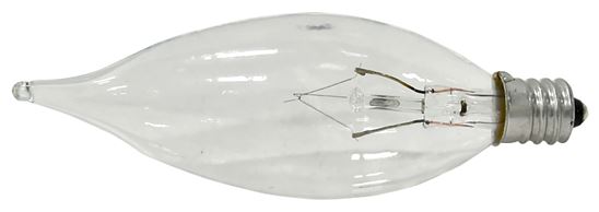 Sylvania 13448 Incandescent Lamp, 15 W, B10 Lamp, Candelabra Lamp Base, 65 Lumens, 2850 K Color Temp, Pack of 6