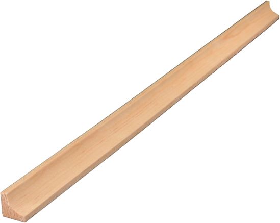 ALEXANDRIA Moulding 00106-20096C1 Cove Moulding, 96 in L, 11/16 in W, Pine Wood, Pack of 10