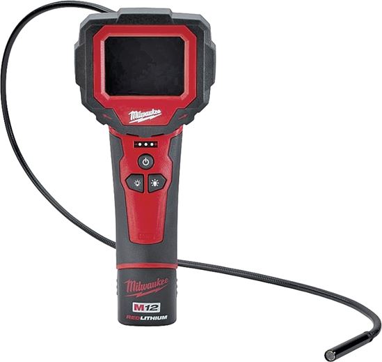 Milwaukee M-SPECTOR 360 2313-21 Inspection Camera Kit, Battery Included, 12 V, 1.5 to 4 Ah, 2.7 in Display