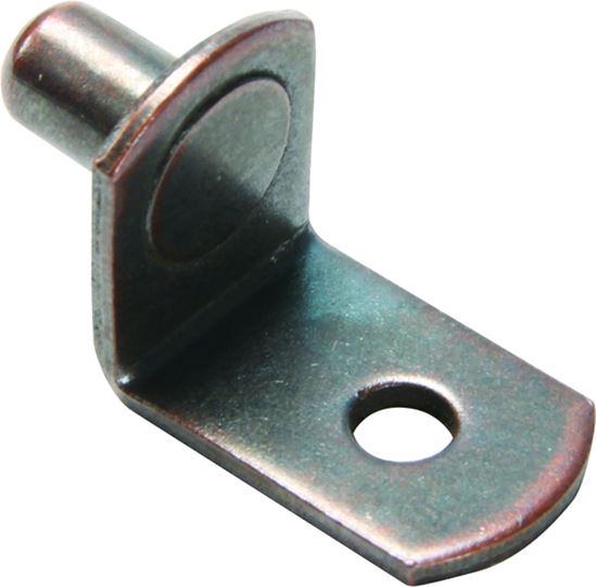 Knape & Vogt 346-WAL Shelf Support Pin, Steel, Walnut, Pack of 100