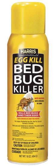 Harris EGG-16 Bed Bug Killer, Liquid, Spray Application, 16 oz
