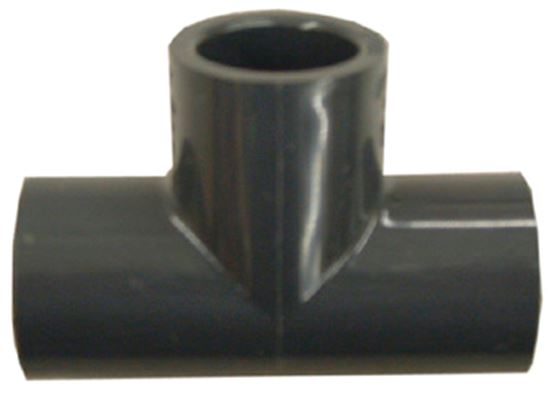 Lasco 801012BC Pipe Tee, 1-1/4 in, Slip, PVC, SCH 80 Schedule