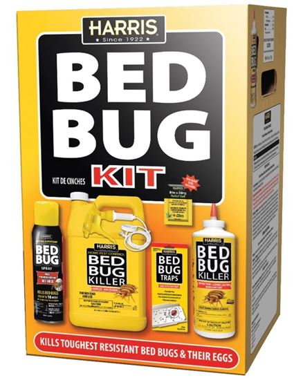 Harris BBKIT-LGVP-4 Bed Bug Insect Killer, Clear