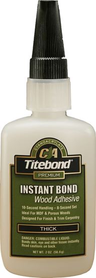 Titebond 6221 Wood Glue, Clear, 2 oz Bottle