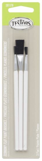 BRUSH FLAT ECON GRAY SET OF 3